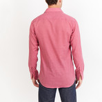 Jeffrey Button-Up // Slate Red (M)