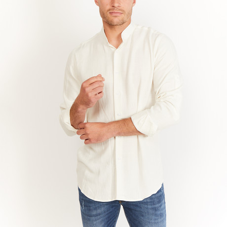 Wendell Button-Up // White (S)