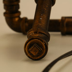 Water Pipe Robot Table Lamp