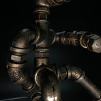 Water Pipe Robot Table Lamp