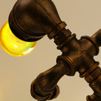 Water Pipe Robot Table Lamp