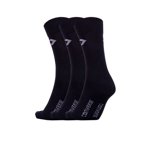 Converse // Guerrero Socks // Black // Set Of 3