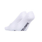 Converse // Sansome Socks // White // Set Of 2 (Size: 39-42 Euro Size)