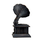 Vintage Gramophone Figurine