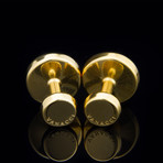 Lockstone One Cufflinks // Gold