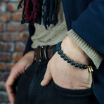 Lockstone Prima Stealth Black + Gold Bracelet (Extra Small/Small)