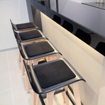 Bar Chair (Gray Stitching)