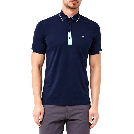Collar Shirt // Navy Blue // 58420 (S)