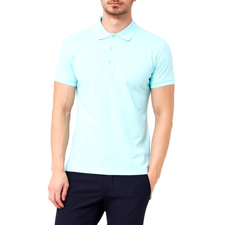 Collar Shirt // Aqua Green (S)