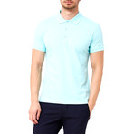 Collar Shirt // Aqua Green (L)