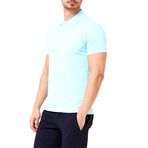 Collar Shirt // Aqua Green (L)