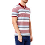 Collar Shirt Solid // Bordeaux (XL)