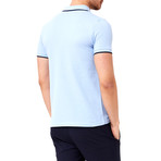 Collar Shirt // Light Blue + Dark Blue (S)