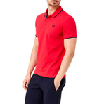 Collar Shirt // Red (2XL)