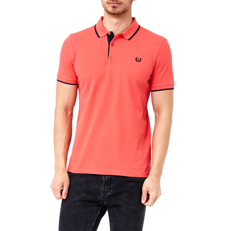 Collar Shirt // Red Orange (S)