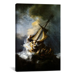 The Storm on the Sea of Galilee // Rembrandt van Rijn (26"H x 18"W x 0.75"D)
