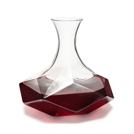 Seneca Crystal Faceted Wine Decanter