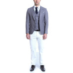Cedrick 2-Piece Slim-Fit Suit // Gray (Euro: 52)