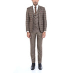 Randell 3-Piece Slim-Fit Suit // Mink (US: 46R)