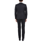 Brandon 3-Piece Slim Fit Suit // Black (US: 46R)