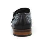 Fitipaldi1 // Monk Strap Shoe // Black (US: 7)