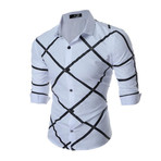 Short Sleeve Shirt // White Check (2XL)