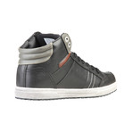 Levis Sneaker // High Top // Black + White (Euro: 42)