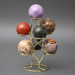 Seven Spheres (Silver Stand)