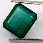 Deep Blue-Green Emerald // 16.39 Carats