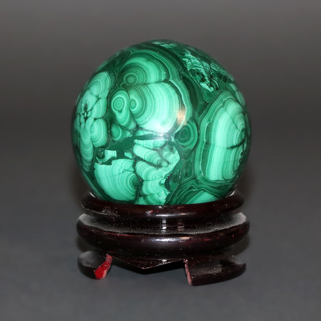 Malachite Sphere (3")