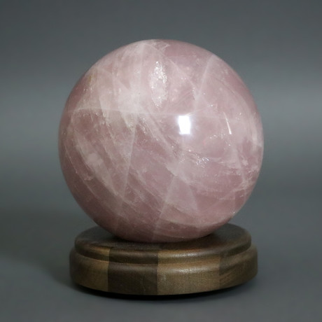 Rose Quartz Sphere (5")