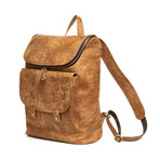 Leather Rucksack // Brown