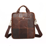 Leather Briefcase // Chocolate