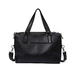 Leather Tote Bag // Black