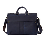 Leather Briefcase // Black