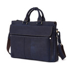 Leather Briefcase // Black