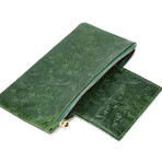 Leahter Wallet // Green