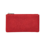 Leahter Wallet // Red