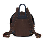 Leather Backpack // Brown // L173