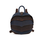 Leather Backpack // Brown // L173