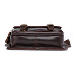 Leather Waist Bag // Chocolate // L177