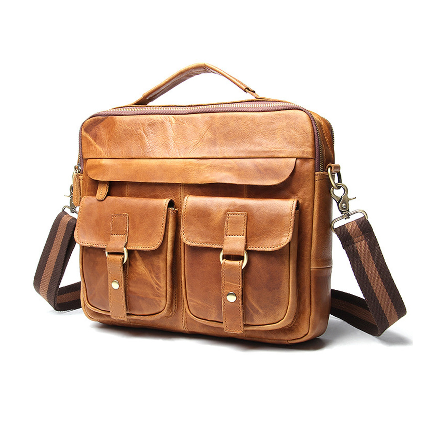 Leather Shoulder Bag // Brown - OWNBAG - Touch of Modern
