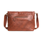 Leather Briefcase // Brown // L152