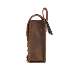 Leather Hip Bag // Brown