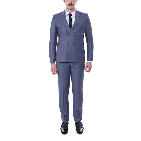Charlie 2-Piece Slim Fit Suit // Grey (US: 44R)