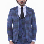 Hayden 3-Piece Slim Fit Suit // Navy (Euro: 50)