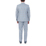 Carlisle 3-Piece Slim-Fit Suit // Light Turquoise (Euro: 54)
