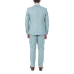 Calvin 3-Piece Slim Fit Suit // Green (US: 44R)