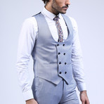 Sebastian 3-Piece Slim Fit Suit // Light Blue (Euro: 54)