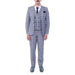 Harry 3-Piece Slim-Fit Suit // Grey (Euro: 54)